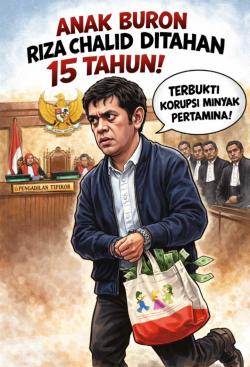 Anak Buron Riza Chalid Divonis 15 Tahun Penjara, Terbukti Korupsi Tata Kelola Minyak Pertamina