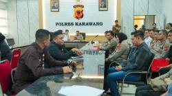 Polres Karawang Jadi Lokasi Pengamatan Lapangan 10 Serdik Sespimmen Polri Dikreg ke-66