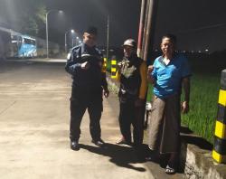 Cegah Balap Liar saat Ramadan, Polisi Patroli Jalur Alternatif Tanjungsari Taman Sidoarjo