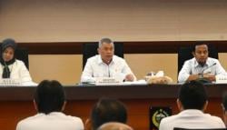 Rakor Angkutan Lebaran di Makassar, Menhub Antisipasi Lonjakan Pemudik Indonesia Timur