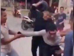 Curanmor Bersenpi Rakitan Dihajar Massa di Bandar Lampung, Komplotan Masih Diburu Polisi