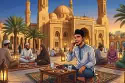 Waktu Buka Puasa Medan Minggu 1 Maret 2026