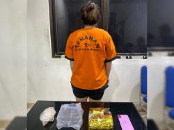 Geledah Kontrakan IRT di Pangkalpinang, Polisi Sita 1,1 Kg Sabu