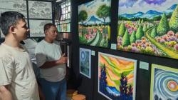 Prihatin Kerusakan Alam, Cipto Pratomo Gelar Pameran Panorama di Purwokerto