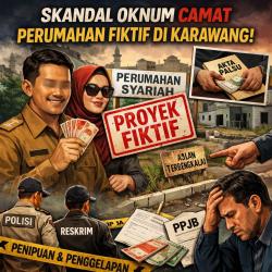 Oknum Camat di Karawang Dilaporkan ke Polisi, Diduga Terlibat Penipuan Proyek Perumahan