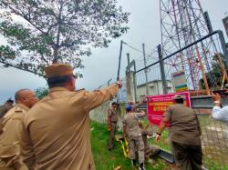 Izin Tak Lengkap, Sejumlah Bangunan Tower Telekomunikasi di Jombang Disegel