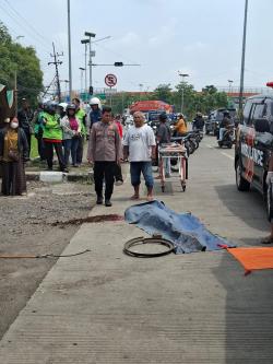 Ledakan Ban Truk di Aloha Gedangan Sidoarjo Tewaskan Tukang Tambal Ban