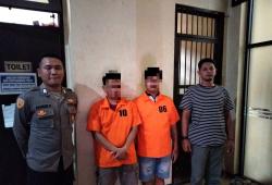 Usai Transaksi di Halaman Minimarket, 2 Pengedar Pil Koplo di Nganjuk Ditangkap