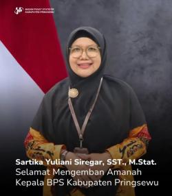 Nakhoda Baru BPS Pringsewu: Perkuat Integritas demi Statistik Berkualitas