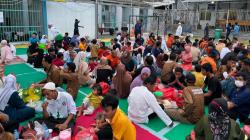 Haru dan Hangat, WBP Lapas Sungailiat Bukber Bareng Keluarga di Bulan Ramadan