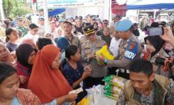 Polres Gelar Gerakan Pangan Murah, Bantu Warga Dapatkan Sembako Terjangkau di Bulan Ramadhan