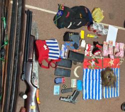 Operasi Patroli di Papua, Koops TNI Sita Senpi dan Amankan Tujuh Orang