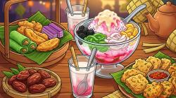 Trik Jajan Takjil Secukupnya, Dompet Aman Meja Makan Gak Mubazir