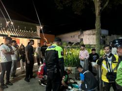 Gagal Menghindar, Pemotor Tabrak Dua Pejalan Kaki di Jalan Diponegoro Salatiga