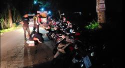 Razia Balap Liar, 75 Motor dan 123 Remaja Diamankan