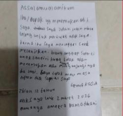 Kisah Haru Bocah 12 Tahun Tinggalkan Adik Bayi di Gerobak Nasi Uduk Pejaten