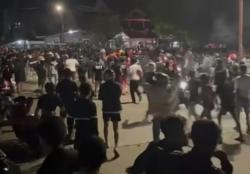 Derby Jateng Rusuh, Suporter Persijap Jepara Vs Persis Solo Bentrok