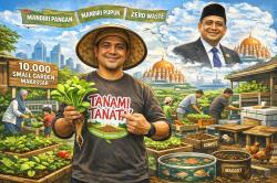 Jika 10.000 Kebun Tumbuh di Makassar: Urban Farming, Tanami Tanata, dan Masa Depan Kota yang Mandiri