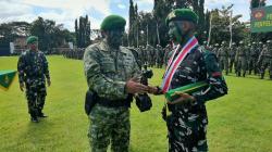 Prajurit Siswa Dikjurtaif TNI AD Gelombang III TA 2025 Resmi Dikukuhkan, Raih Baret Hijau dan Brevet