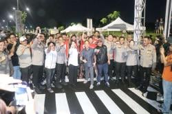 Usung Semangat Ramadan, Ribuan Warga Ramaikan Fun Night Run di Jalan Promoter Tangsel