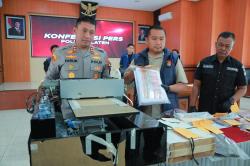 Waspada! Polres Klaten Amankan Empat Tersangka Jaringan Peredaran Uang Palsu Lintas Provinsi