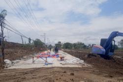 Pengecoran Jalan Semarang-Purwodadi di Tinanding Selesai, H-7 Lebaran Ditargetkan Bisa Dilalui