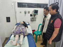 Tabung LPG 3 Kg Meledak, 2 Rumah Rusak Berat Anak dan Ibu Luka Parah