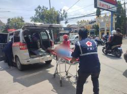 Laka Lantas di Pertigaan Mitra Swalayan Purwodadi: Bocah Balita Meninggal Dunia