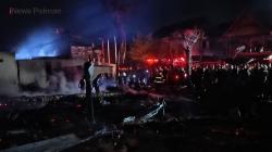 Malam Tarawih Berubah Mencekam, Kebakaran Hanguskan Tiga Rumah di Jalan Mangundang Polman