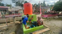 Warga Desa Bulo Kini Tak Lagi Kesulitan Air, Manunggal Air TMMD Mulai Dimanfaatkan