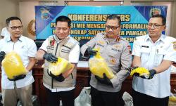 Satgas Pangan Polda Jateng Bongkar Produksi Mi Berformalin di Boyolali, Beredar di Pasar Solo Raya