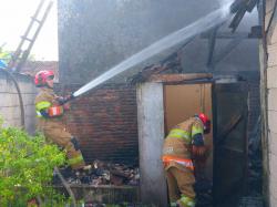 Kebakaran Rumah di Sumberarum Dander, Diduga Dipicu Pembakaran Sampah