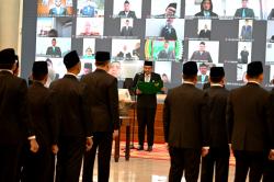 Lantik 308 Pejabat, Bobby Nasution: Jangan Ada Pungli dan Minta Uang Proyek!