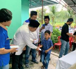 KNPI Salurkan Bantuan untuk Korban Banjir dan Surau di Pariaman, Haris: Pemuda Harus Peduli