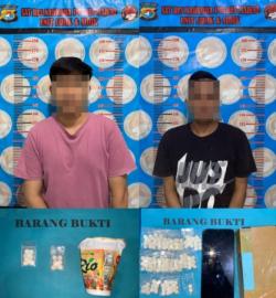 203 Butir Boje Disita, Satresnarkoba Polres Majene Tangkap Dua Pengedar