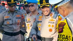 Jelang Ledakan Wisata Lebaran, Polres Pangandaran Gelar Pasukan Operasi Ketupat Lodaya 2026