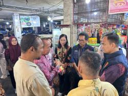 KPPU Kanwil I Ikut Sidak Serentak di 4 Pasar Tradisional Medan