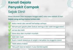 Bahaya Campak, Virus Super Menular Ini Bisa Jangkiti hingga 18 Orang Sekaligus
