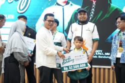 Jawa Barat Juara Umum FORNAS VIII Berkat Kabupaten Bandung, Para Atlet Diguyur Uang Kadeudeuh