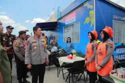 Kapolda Cek Pos Terpadu Exit Tol Prambanan, Titik Krusial Pengamanan Arus Mudik Jateng-DIY