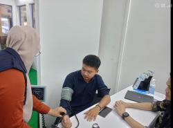 Bantu Kenyamanan Pemudik, BPJS Kesehatan Buka Posko Layanan Kesehatan Gratis di Terminal Purabaya