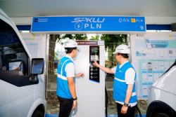 SPKLU 180 kW Siaga di Gilimanuk Cas Mobil Listrik Jadi Lebih Cepat