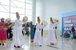 Unik! Sambut Pemudik Lebaran, Bandara SAMS Sepinggan Balikpapan Gelar Parade Ramadan 2026