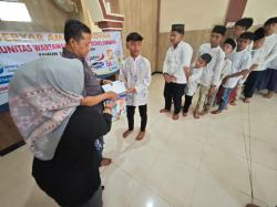 Tak Hanya Santunan, Anak Panti di Surabaya Diajak Belajar Kelola Uang Sejak Dini