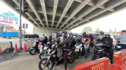 Antisipasi Lonjakan Mudik, Antrean Motor dan Mobil Dipisah di Exit Tol Bawen