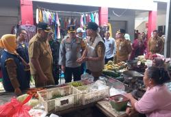 Sidak Pasar Hingga Pospam Lebaran 2026, Bupati Grobogan: Stok Pangan Aman, Harga Cabai Merah Naik