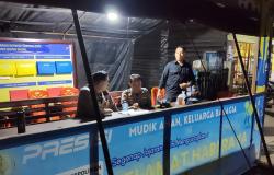 Pengamanan Lebaran Diperketat, Kapolres Boven Digoel Pantau Pos Ketupat Cartenz