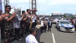 Gubernur Sulsel Lepas Ribuan Pemudik Gratis Bareng Pertamina