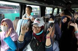 Potret Antusiasme ART hingga Pekerja Serabutan Mudik Gratis Pulang Kampung ke Jateng