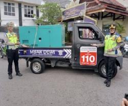 Pemudik di Sragen Dimanjakan 8 Inovasi Layanan Polisi, Termasuk SPKLU Mobile untuk Mobil Listrik